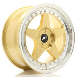 Japan Racing JR6 -vanteet – 17×8 – Custom – Gold Japan Racing JR6 -vanteet - 17x8 - Custom - Gold