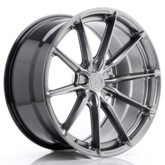 Japan Racing JR37 -vanteet - 20x10 - 5x112 - ET45 - Hyper Black
