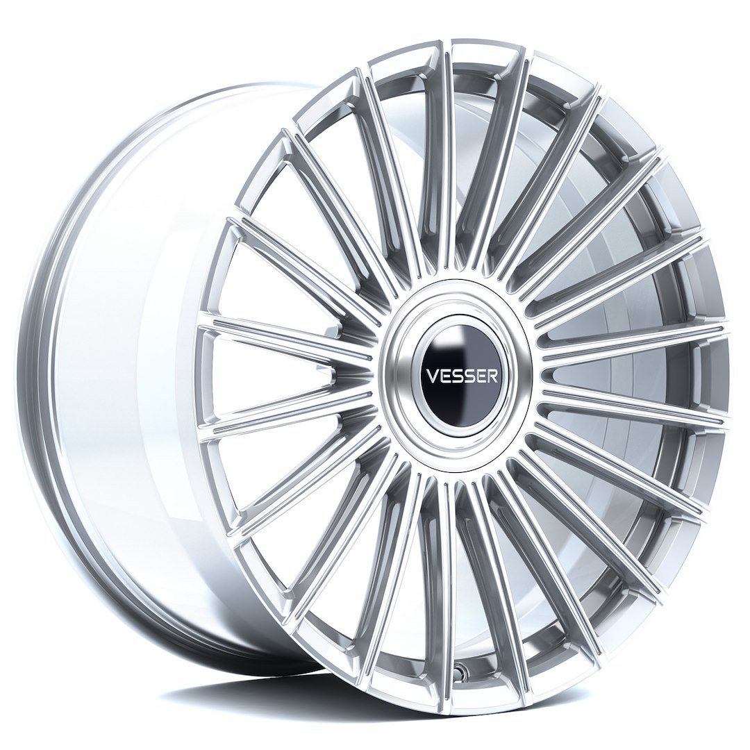 Vesser VSR5 -vanteet – 21×10 – Custom – Silver Vesser VSR5 -vanteet - 21x10 - Custom - Silver