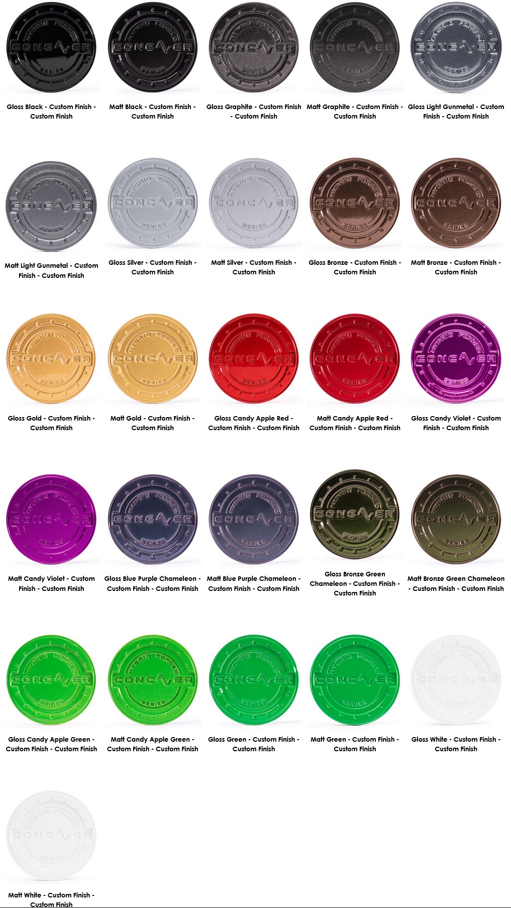 Concaver CVR1 -vanteet – 20×10,5 – Custom – Custom Finish 2 Concaver CVR1 -vanteet - 20x10,5 - Custom - Custom Finish - Image 2