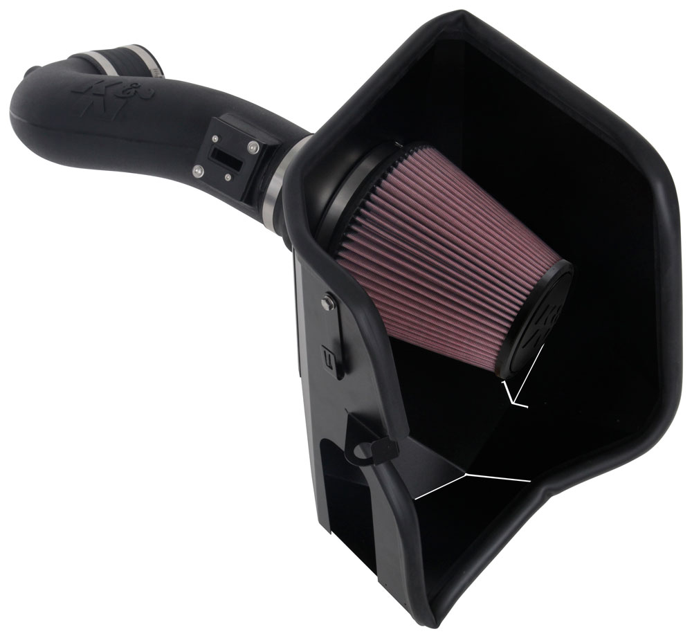 K&N Cold air intake -sarja – 63-3110 K&N Cold air intake -sarja - 63-3110