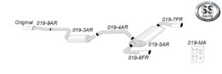 Simons-pakoputkisto - Ford Focus ST - 019-HFR