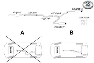 Simons-pakoputkisto - Volvo S80 II - 02DDH91R