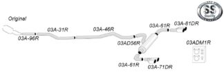Simons-pakoputkisto - BMW F30-sarjat - 03ADH6DR