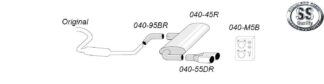Simons-pakoputkisto - Audi, VW - 040-B5DR