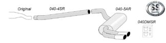 Simons-pakoputkisto - Audi A3 - 040-BAR