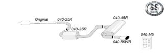Simons-pakoputkisto - Seat Leon - 040-H6WR