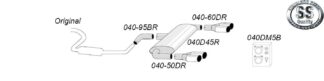 Simons-pakoputkisto - Audi, VW - 040DB5DR