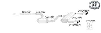 Simons-pakoputkisto - Seat Leon - 040DH6DR