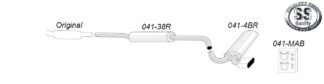 Simons-pakoputkisto - Seat Leon - 041-HBR
