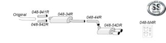Simons-pakoputkisto - Audi A4, A5 - 048-H4DR