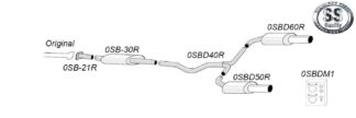 Simons-pakoputkisto - Subaru Legacy/Outback - 0SBDH11R