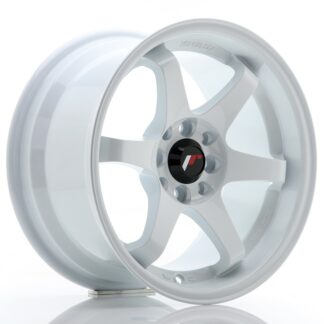 Japan Racing JR3 -vanteet – 15×8 – 4×100/4×114,3 – ET25 – White Japan Racing JR3 -vanteet - 15x8 - 4x100/4x114,3 - ET25 - White