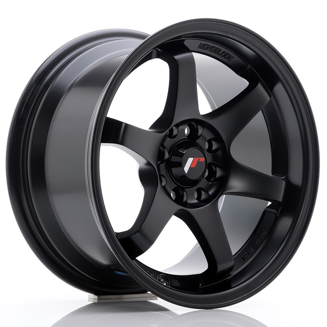 Japan Racing JR3 -vanteet – 15×8 – 4×100/4×108 – ET25 – Black Japan Racing JR3 -vanteet - 15x8 - 4x100/4x108 - ET25 - Black