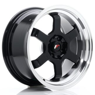Japan Racing JR12 -vanteet – 16×8 – 4×100/4×114,3 – ET15 – Black Japan Racing JR12 -vanteet - 16x8 - 4x100/4x114,3 - ET15 - Black