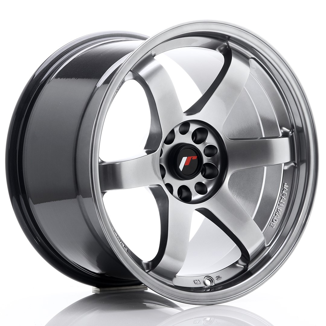 Japan Racing JR3 -vanteet – 18×10,5 – 5×114,3/5×120 – ET15 – Hyper Black Japan Racing JR3 -vanteet - 18x10,5 - 5x114,3/5x120 - ET15 - Hyper Black