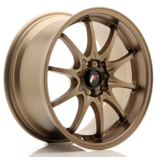 Japan Racing JR5 -vanteet - 17x8,5 - 4x100/4x114,3 - ET35 - Bronze