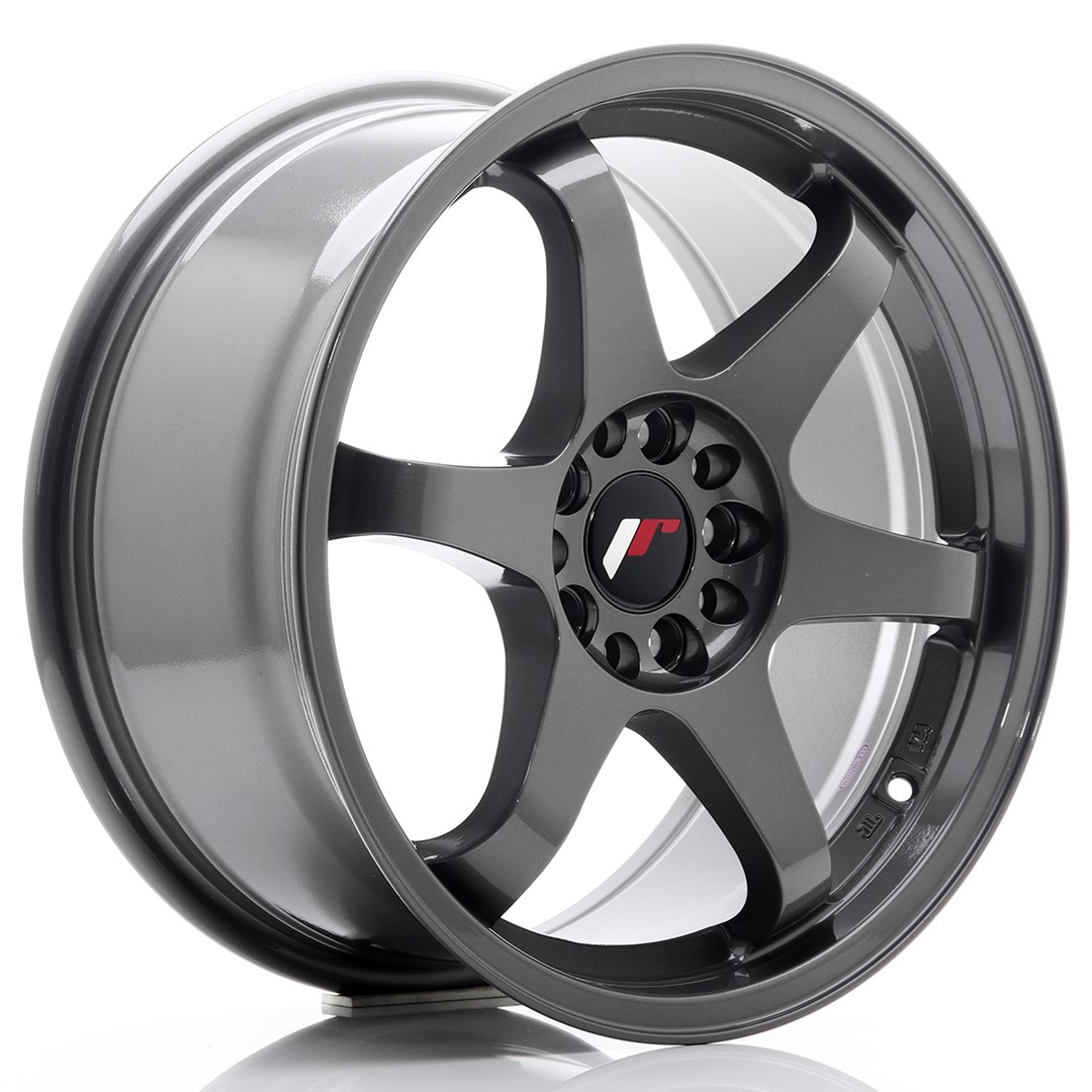 Japan Racing JR3 -vanteet – 17×8 – 5×108/5×112 – ET35 – Gun metal Japan Racing JR3 -vanteet - 17x8 - 5x108/5x112 - ET35 - Gun metal