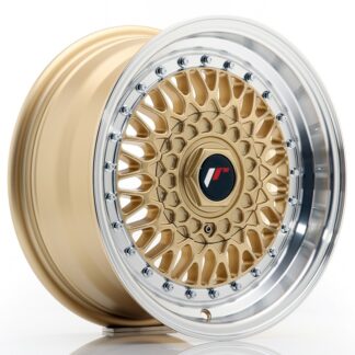 Japan Racing JR9 -vanteet – 15×7 – 4×100/4×108 – ET20 – Gold Japan Racing JR9 -vanteet - 15x7 - 4x100/4x108 - ET20 - Gold