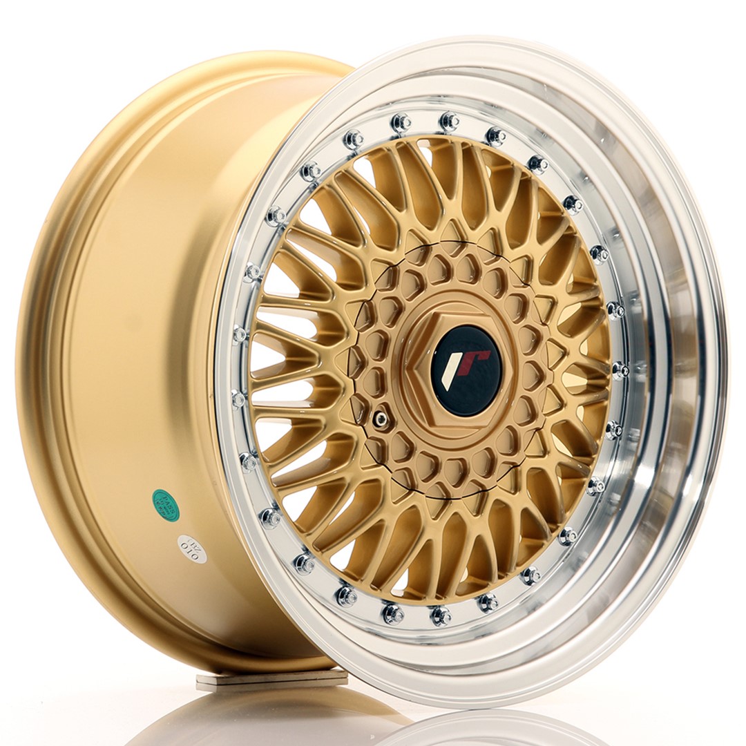 Japan Racing JR9 -vanteet – 16×8 – 4×100/4×108 – ET25 – Gold Japan Racing JR9 -vanteet - 16x8 - 4x100/4x108 - ET25 - Gold