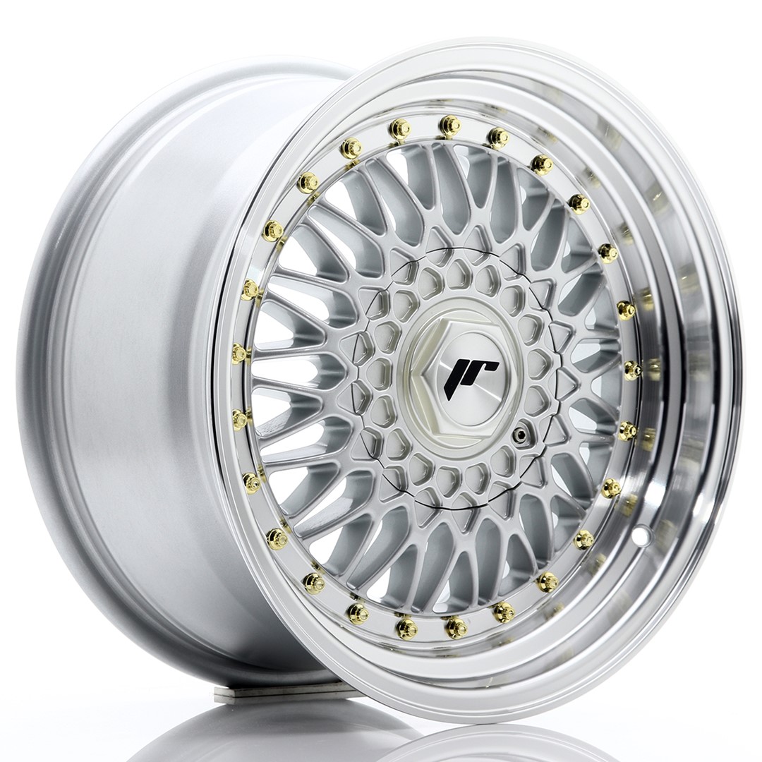Japan Racing JR9 -vanteet – 16×8 – 4×100/4×108 – ET25 – Silver Japan Racing JR9 -vanteet - 16x8 - 4x100/4x108 - ET25 - Silver
