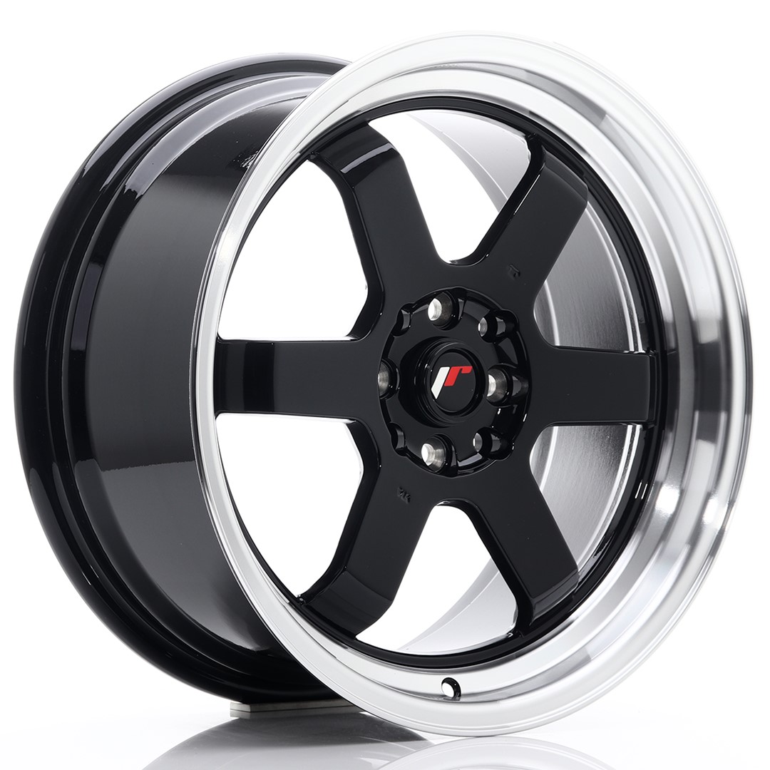Japan Racing JR12 -vanteet – 17×8 – 4×100/4×114,3 – ET33 – Black Japan Racing JR12 -vanteet - 17x8 - 4x100/4x114,3 - ET33 - Black