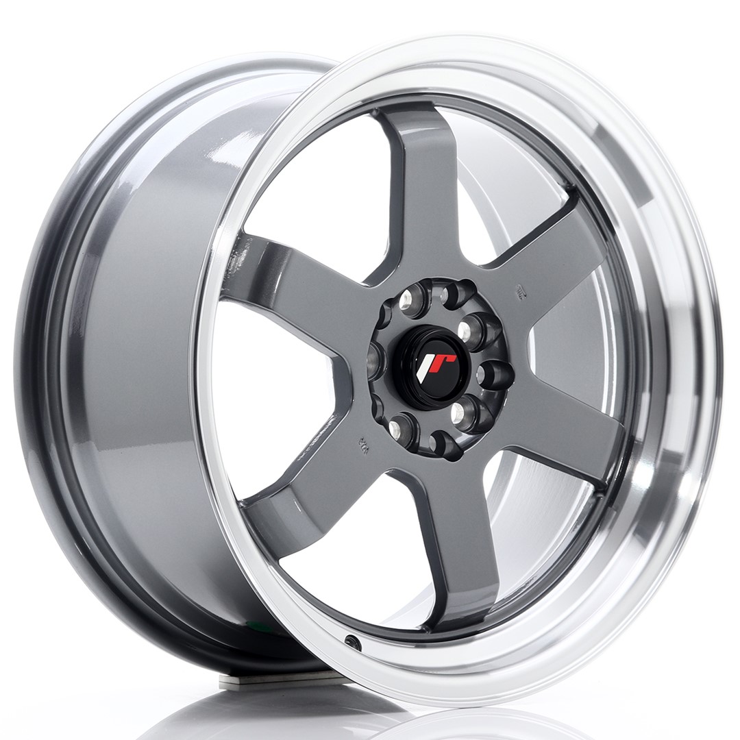Japan Racing JR12 -vanteet – 17×8 – 5×100/5×114,3 – ET33 – Gun metal Japan Racing JR12 -vanteet - 17x8 - 5x100/5x114,3 - ET33 - Gun metal