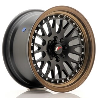 Japan Racing JR10 -vanteet - 15x8 - 4x100/4x108 - ET20 - Black