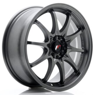 Japan Racing JR5 -vanteet - 17x7,5 - 5x100/5x114,3 - ET35 - Gun metal