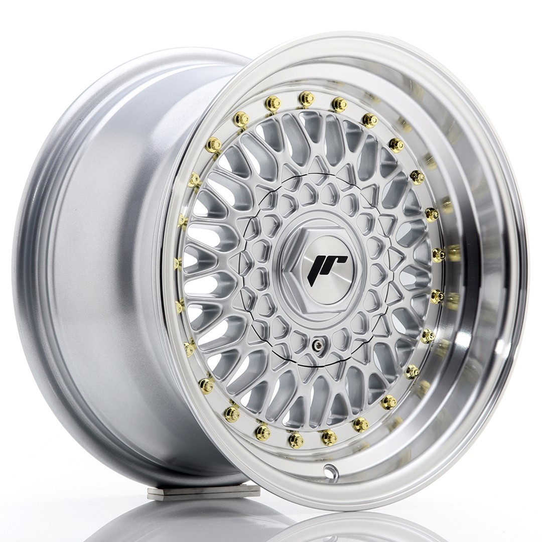 Japan Racing JR9 -vanteet – 15×8 – Custom – Silver Japan Racing JR9 -vanteet - 15x8 - Custom - Silver