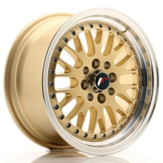 Japan Racing JR10 -vanteet - 15x7 - 4x100/4x108 - ET30 - Gold