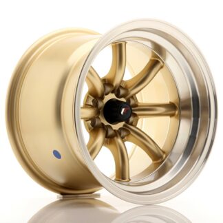 Japan Racing JR19 -vanteet - 15x10,5 - 4x100/4x114,3 - ET-32 - Gold