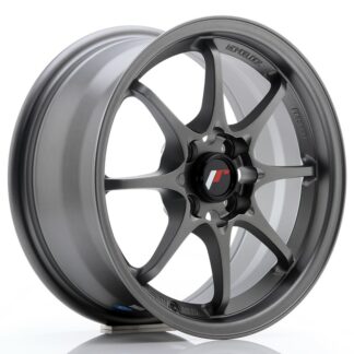 Japan Racing JR5 -vanteet - 15x7 - 4x100 - ET35 - Gun metal