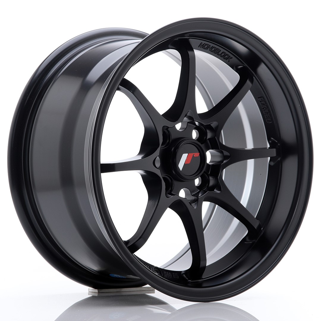 Japan Racing JR5 -vanteet – 15×8 – 4×100 – ET28 – Black Japan Racing JR5 -vanteet - 15x8 - 4x100 - ET28 - Black