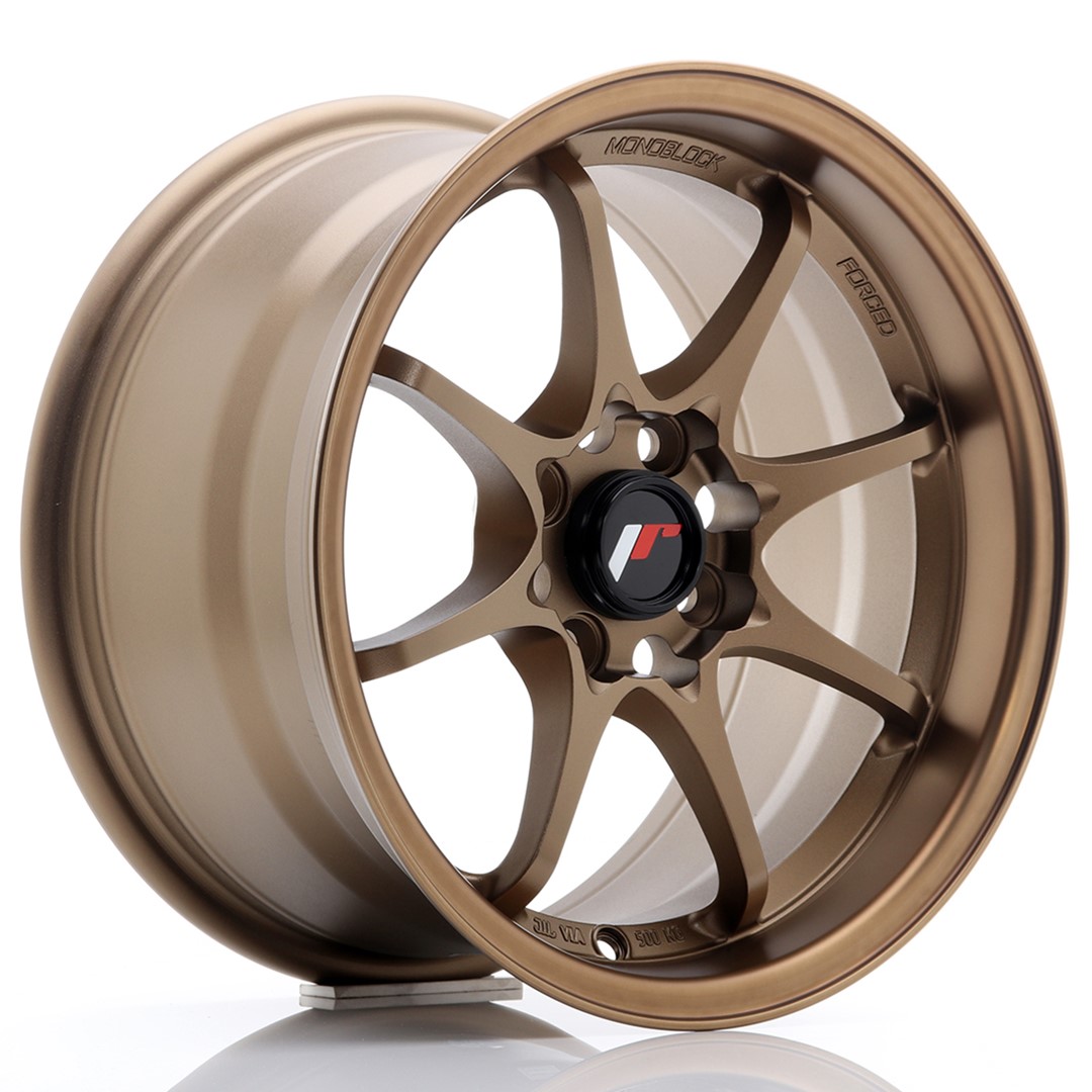 Japan Racing JR5 -vanteet – 15×8 – 4×100 – ET28 – Bronze Japan Racing JR5 -vanteet - 15x8 - 4x100 - ET28 - Bronze
