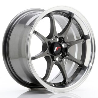 Japan Racing JR5 -vanteet - 15x8 - 4x100 - ET28 - Gun metal
