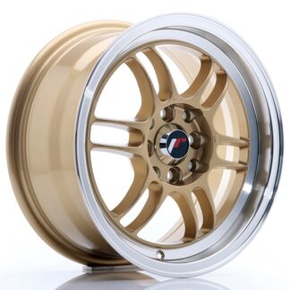 Japan Racing JR7 -vanteet – 15×7 – 4×100/4×114,3 – ET38 – Gold Japan Racing JR7 -vanteet - 15x7 - 4x100/4x114,3 - ET38 - Gold