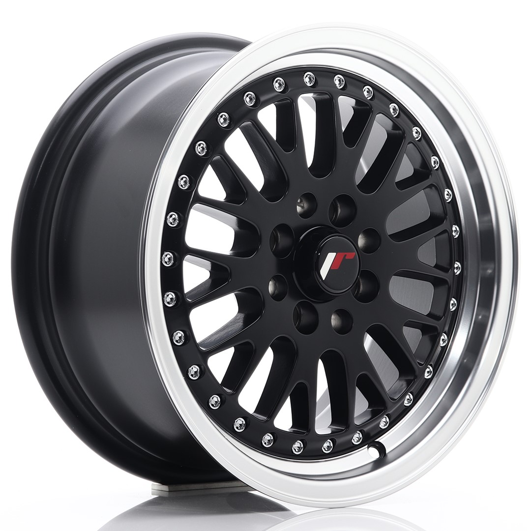 Japan Racing JR10 -vanteet – 15×7 – 4×100/4×108 – ET30 – Black Japan Racing JR10 -vanteet - 15x7 - 4x100/4x108 - ET30 - Black