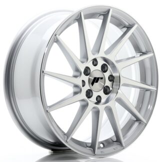 Japan Racing JR22 -vanteet - 17"x7" - 4x100/4x108 - ET25 - Silver
