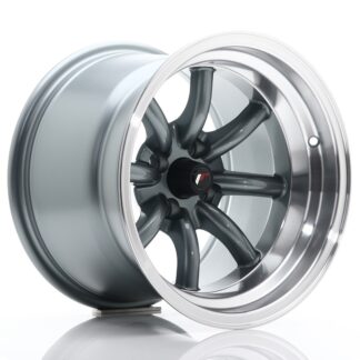 Japan Racing JR19 -vanteet - 15x10,5 - 4x100 - ET-32 - Gun metal