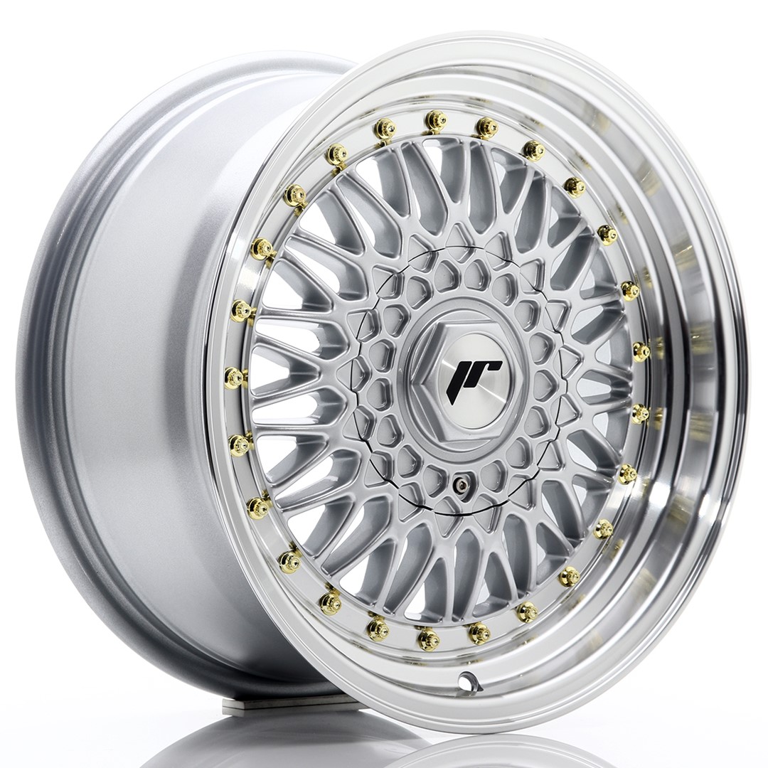 Japan Racing JR9 -vanteet – 16×7,5 – Custom – Silver Japan Racing JR9 -vanteet - 16x7,5 - Custom - Silver