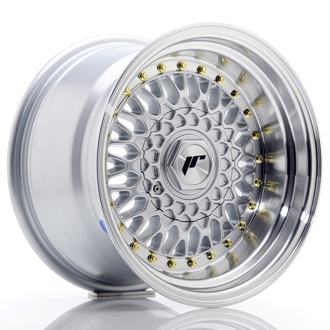 Japan Racing JR9 -vanteet – 15×9 – Custom – Silver Japan Racing JR9 -vanteet - 15x9 - Custom - Silver