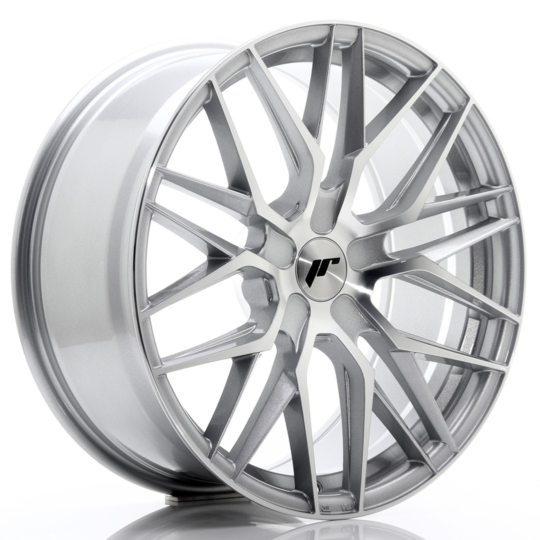 Japan Racing JR28 -vanteet – 19×8,5 – Custom – Silver Japan Racing JR28 -vanteet - 19x8,5 - Custom - Silver