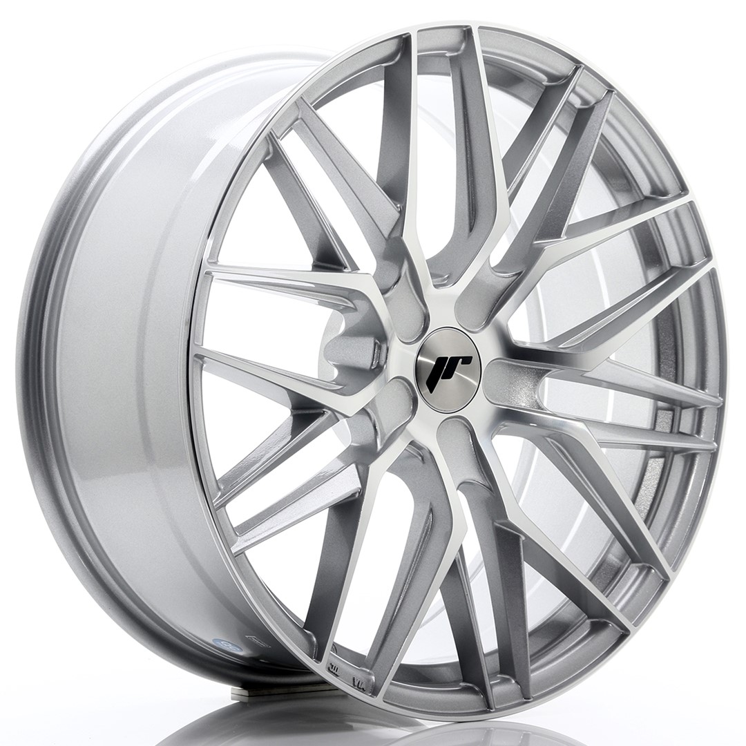 Japan Racing JR28 -vanteet – 20×8,5 – Custom – Silver Japan Racing JR28 -vanteet - 20x8,5 - Custom - Silver