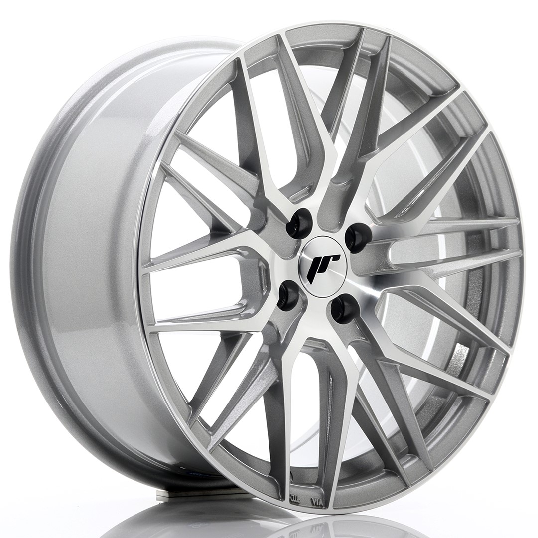 Japan Racing JR28 -vanteet – 17×8 – 4×100 – ET40 – Silver Japan Racing JR28 -vanteet - 17x8 - 4x100 - ET40 - Silver