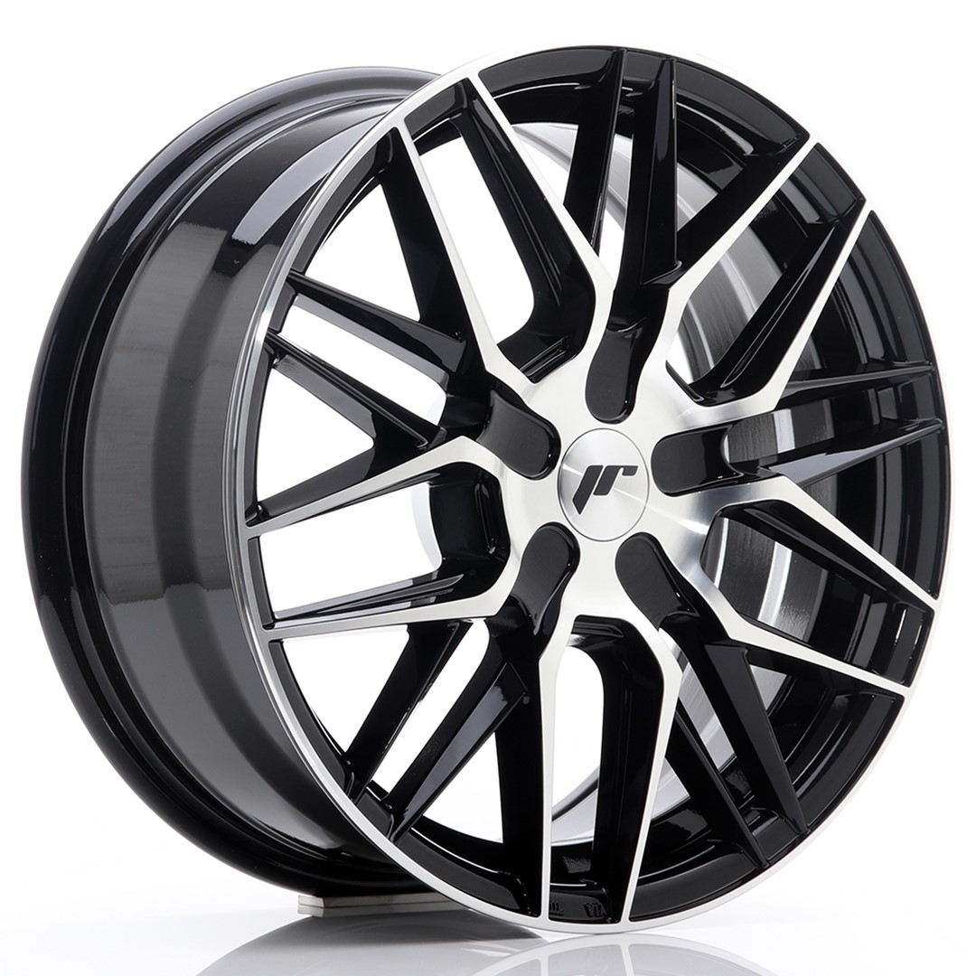 Japan Racing JR28 -vanteet – 17×8 – Custom – Black Japan Racing JR28 -vanteet - 17x8 - Custom - Black