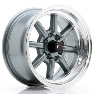 Japan Racing JR19 -vanteet - 14x7 - 4x100/4x114,3 - ET0 - Gun metal