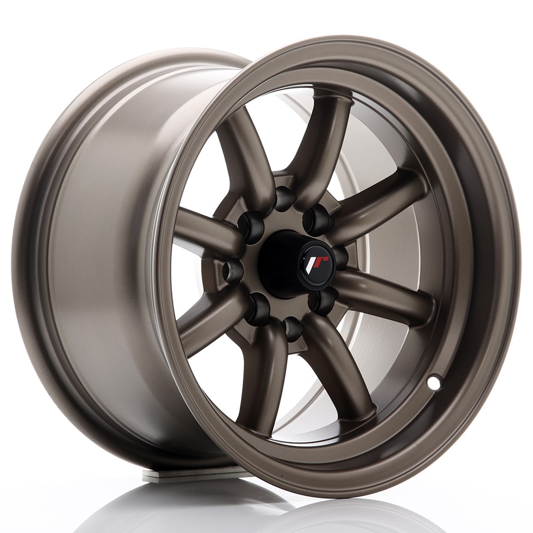 Japan Racing JR19 -vanteet – 14×8 – 4×100/4×114,3 – ET-13 – Bronze Japan Racing JR19 -vanteet - 14x8 - 4x100/4x114,3 - ET-13 - Bronze