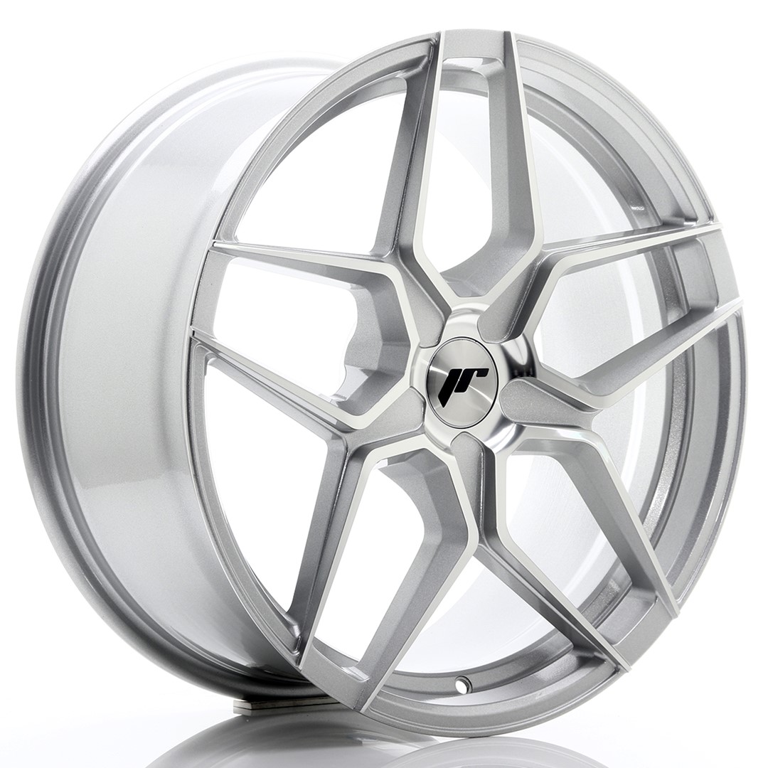Japan Racing JR34 -vanteet – 19×8,5 – 5×112 – ET35 – Silver Japan Racing JR34 -vanteet - 19x8,5 - 5x112 - ET35 - Silver