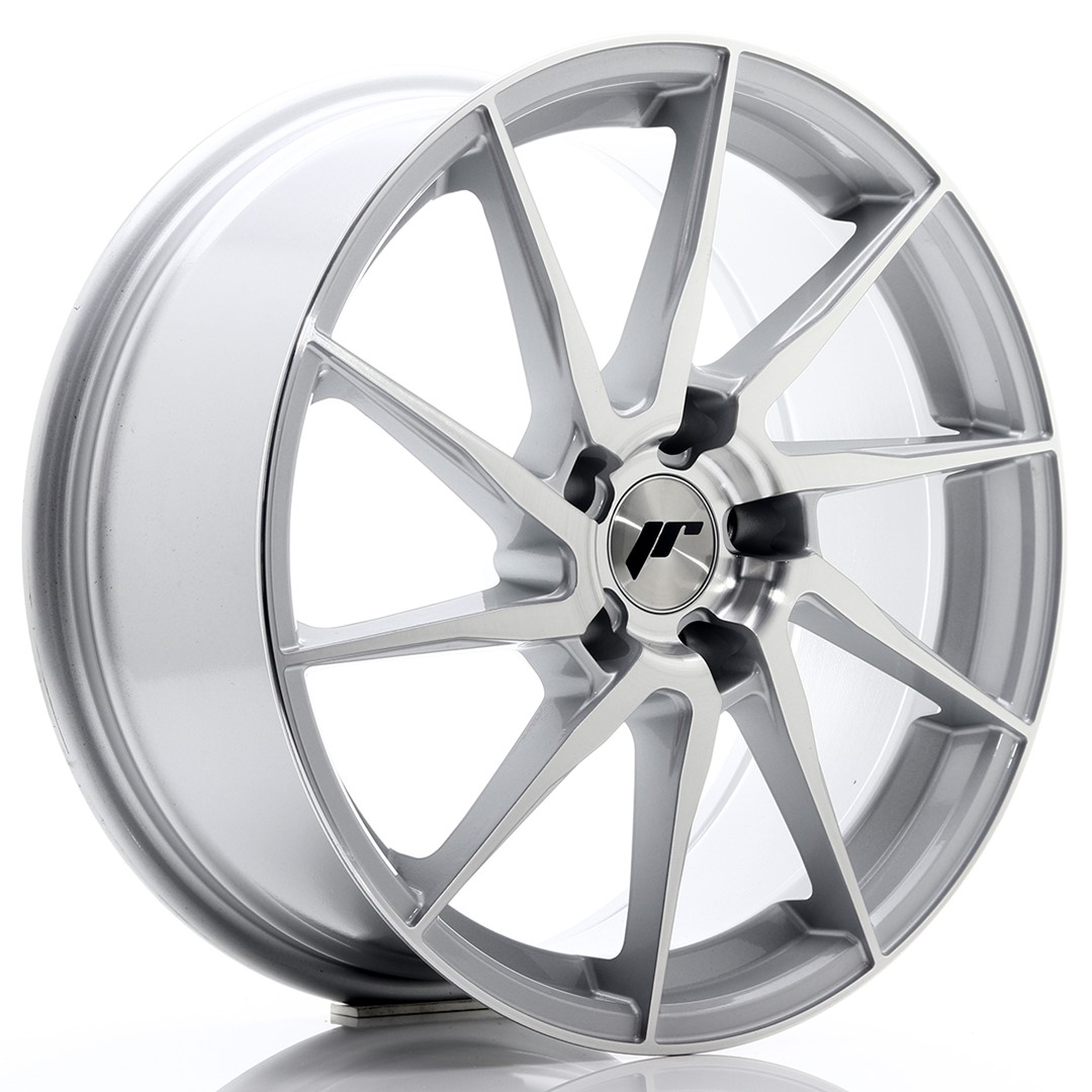 Japan Racing JR36 -vanteet – 18×8 – 5×120 – ET35 – Silver Japan Racing JR36 -vanteet - 18x8 - 5x120 - ET35 - Silver
